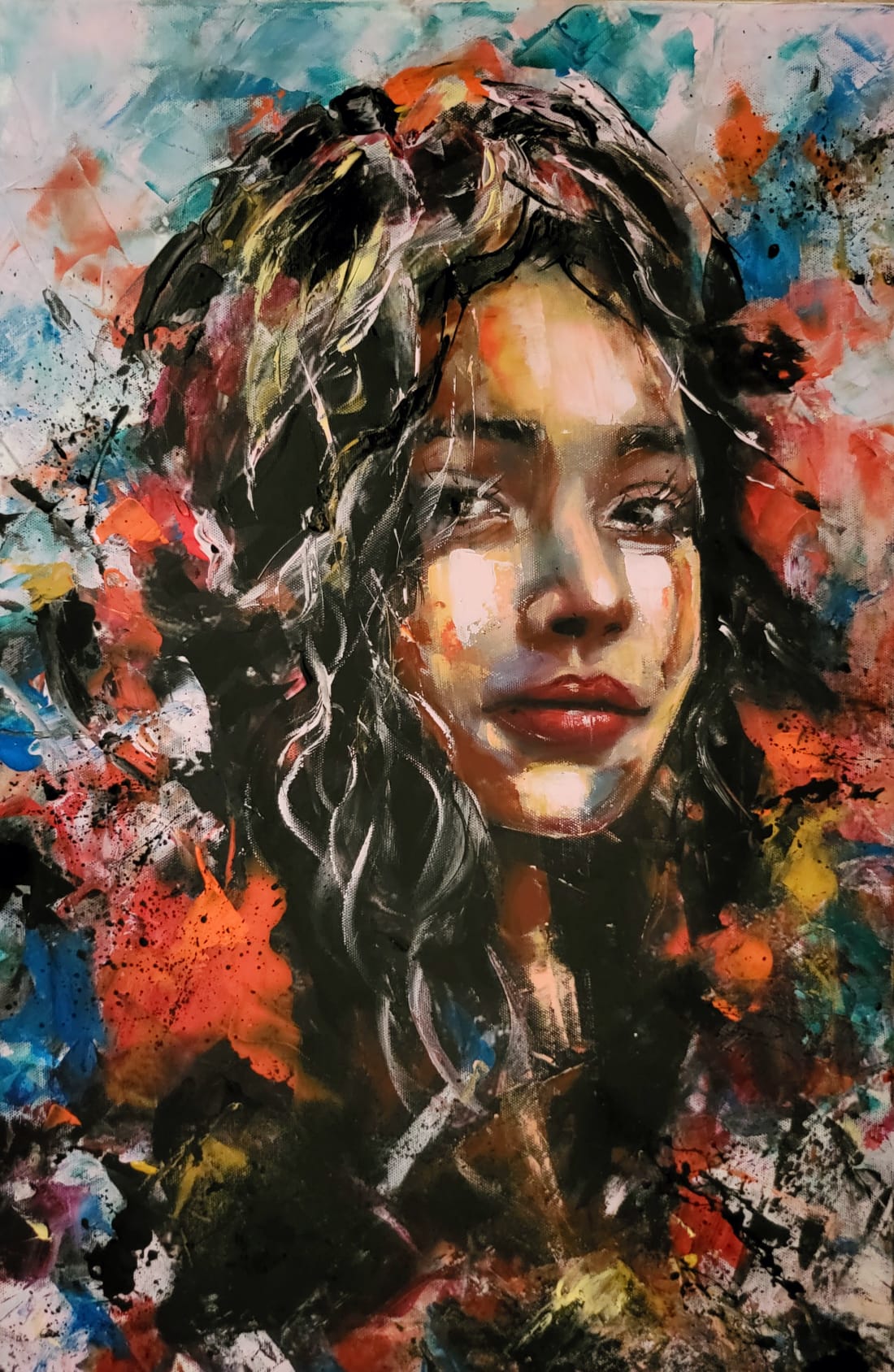ArteDiAlina.com painting: It's Ok Not to be Ok